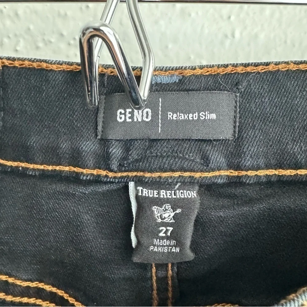 True Religion Geno Relaxed Slim Fit Jeans – Men’s Waist Size 27